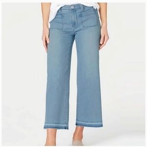 J. Jill | Jeans | J Jill Wide Leg Tencel Crop Pants | Poshmark